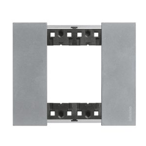 Marco de 1 elementos (2 módulos) moon Bticino Living NoW KA4802NW