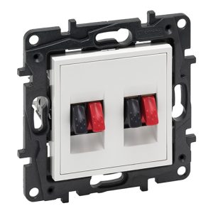 Base doble para altavoces Hi-Fi Legrand Niloé Step