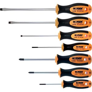 Destornillador juego 7 piezas bocas PL/PZ Ironside