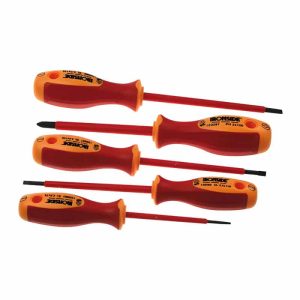 Juego destornilladores 5 piezas 1000v PL/PH Ironside