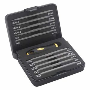 Estuche destornillador precisión 11 piezas Ironside