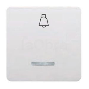 Tecla pulsador timbre ancha con visor BJC Sol (Compatibles con las series BJC Sol, Rehabitat Estrella, Rehabitat Lineal y BJC Sol)